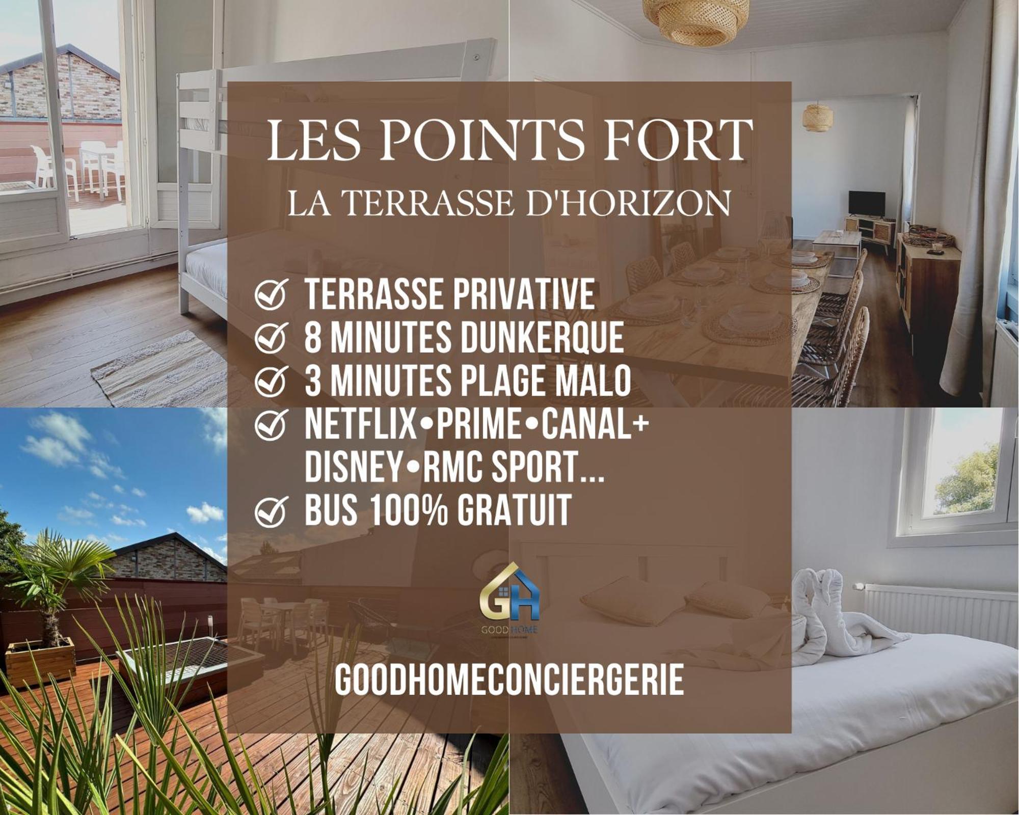 Goodhome*La Terrasse D'Horizon Dunkirk Exteriör bild